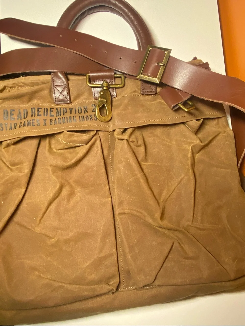 Rockstar Games Red Dead Redemption 2 Barking Irons Arthur Morgan Saddle Bag Tote